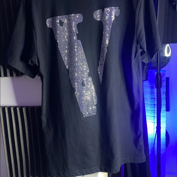 Vlone swarovski t shirt